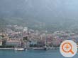 Makarskas Hafen und die Altstadt