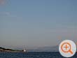 Abendstimmung: der Leuchtturm von Makarska mit den vorgelagerten Inseln